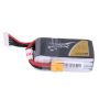 Tattu 650mAh 4S1P 75C 14.8V Lipo Battery Pack with XT30 connector