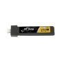 TATTU 270MAH 3.8V HV 75C 1S1P BATTERY PACK WITH JST-PHR 2.0 PLUG