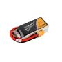 Tattu 1300mAh 14.8V 75C 4S1P Lipo Battery with XT60 connector