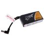 Tattu 2500mAh 2S 7.4V replacement lipo battery pack with DC3.5mm plug for Fatshark Goggles