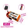 CNHL MiniStar 1500mAh 14.8V 4S 120C LiPo Battery with XT60 Plug