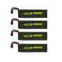 Flywoo Explorer 1S 450mAh HV V2 LiPo Battery Pack (A30 Plug) for Micro Drones
