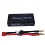 Gens ace 3500mAh 7.4V 60C 2S1P HardCase Lipo Battery Pack 58# with 4.0mm bullet to Deans plug