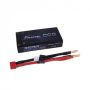 Gens ace 3500mAh 7.4V 60C 2S1P HardCase Lipo Battery Pack 58# with 4.0mm bullet to Deans plug