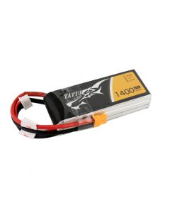 Tattu 1400mAh 11.1V 45C 3S1P Lipo Battery Pack With XT30 Connector