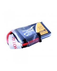 Tattu 450mAh  1S1P 3.7V 75C Lipo Battery Pack With JST Connector