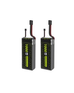 2PCS Explorer 1000mAh HV 2S 80C Lipo Battery for Micro quad XT30