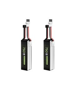 Flywoo 2PCS Explorer 750mAh LiHV 2S 80C Battery （Flywoo XT30UP)