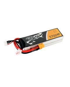 TATTU 3700mAh 14.8V 45C 4S1P Lipo Battery Pack with XT60 connector