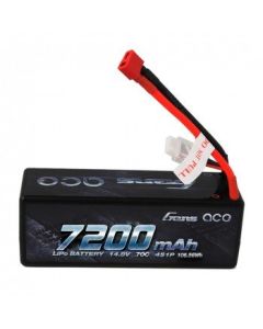 Gens ACE 7200mAh  70C 4S1P 14.8V HardCase 14#