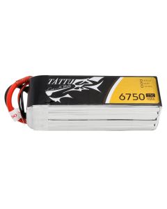 Tattu 6750mAh 14.8V 25C 4S1P Lipo Battery (XT90)