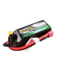 Gens ace Bashing 2200mAh 11.1V 35C 3S1P G-tech Lipo Battery Pack with XT60 Plug