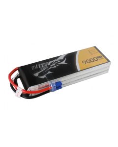 TATTU 9000mAh 22.2V 25C 6S1P Lipo Battery WITHOUT CONNECTOR