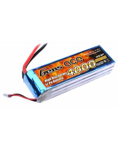 Gens ace 4000mAh 11.1V 25C 3S1P Lipo Battery Pack with XT60 connector