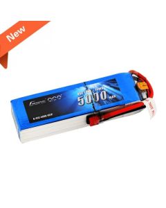 Gens ace 5000mAh 14.8V 45C 4S1P Lipo Battery Pack with Deans Plug