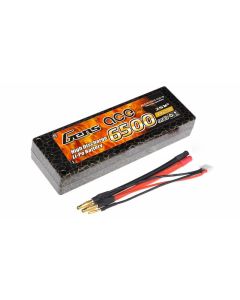 Gens ace 6500mAh 7.4V 50C 2S1P HardCase Lipo Battery 10#(EFRA approved) with deans connector