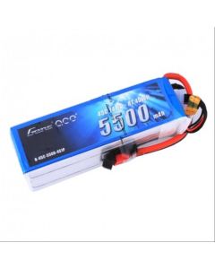 Gens Ace 4s 14.8V 5500mah 45c Lipo Battery with XT60 Connector