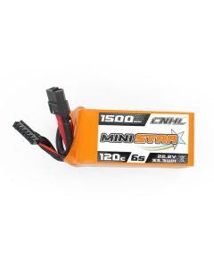 CNHL MiniStar 1500mAh 22.2V 6S 120C LiPo Battery with XT60 Plug
