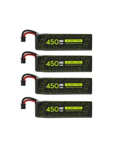 Flywoo Explorer 1S 450mAh HV V2 LiPo Battery Pack (A30 Plug) for Micro Drones
