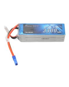 Gens ace 3300mAh 22.2V 60C 6S1P Lipo Battery EC5 connector