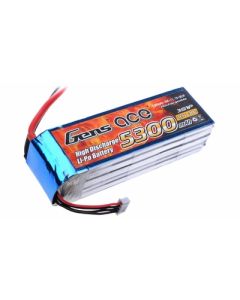 GENS ACE 5300mAh 30C 3S 11.1V  LiPo Battery with Deans Connector