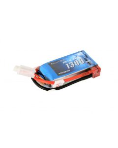 Gens ace 1300mAh 7.4V 25C 2S1P Lipo Battery Pack with deans connector