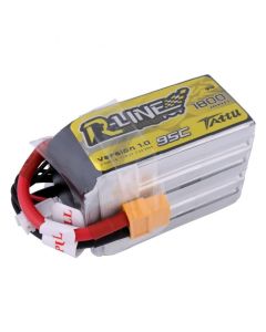 Tattu R-Line 1800mAh 6S 22.2V 95C Lipo Battery with XT60 plug