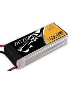 Tattu 15C 16000mAh 4s 14.8V Li-Po Battery with ec5 connector