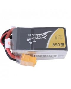 Tattu 850mAh  4S1P 14.8V 45C with XT30 connector