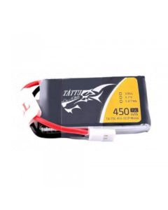 Tattu 75C 1S1P 3.7 v 450mah Lipo Battery Pack with Molex Plug