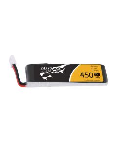 Tattu 450mAh 3.8V HV 95C 1S Lipo Battery for Tiny Hawk - Long Size (PH-2.0)