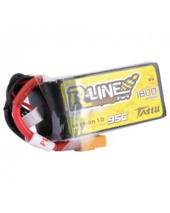 Tattu R-Line 1800mah 4S 95C FPV Lipo Battery with XT60 Plug