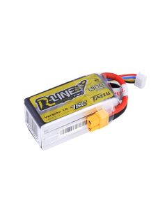 Tattu RLine 1300mAh  4S1P 14.8V 75C With XT60 Connector