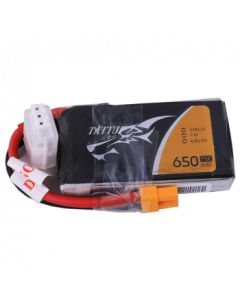 Tattu 650mAh 2S1P 75C 7.4V Lipo Battery Pack with XT30 Plug