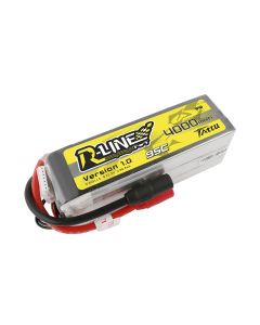 Tattu R-Line 4000mAh 95C 6S1P Lipo Battery Pack With AS150+AS150 Plug For Xclass