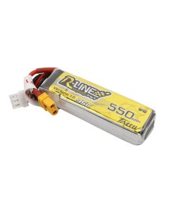 Tattu R-Line 550mAh 7.4V 95C 2S1P Lipo Battery Pack With XT30 Plug