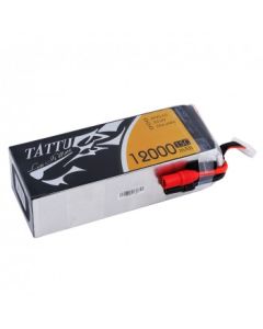 Tattu 15C 6S 12000mAh Battery Pack with AS150 +XT150 Plug