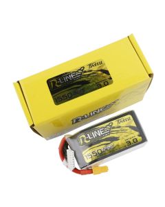 Tattu R-Line Version 3.0 1550mAh 22.2V 120C 6S1P Lipo Battery Pack With XT60 Plug