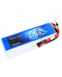 Gens ace 6200mAh 22.2V 60C 6S1P Lipo Battery Pack with XT60 Plug