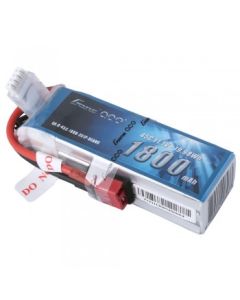 Gens ACE 1800mAh 3S1P 11.1V 45C Lipo Battery Pack with Deans Connector