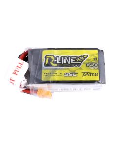 Tattu R-Line 850mAh 14.8V 4S1P 95C Lipo Battery with XT30 Plug
