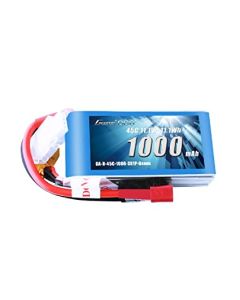 Gens Ace 11.1V 45C 3S 1000mAh Lipo Battery Pack with XT30 Plug