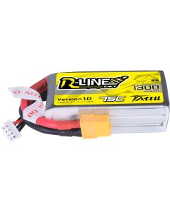 Tattu RLine 1550mAh  3S1P 11.1V 75C Lipo Battery Pack With XT60 Connector
