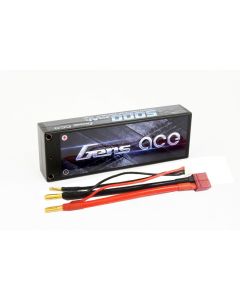 Gens ace 5000mAh 7.4V 50C 2S1P HardCase Lipo Battery Pack 10#