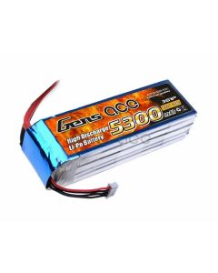 Gens ace 5300mAh 11.1V 30C 3S1P Lipo Battery Pack with XT60 plug