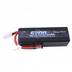 Gens ace 5300mAh 11.1V 50C 3S1P HardCase Lipo Battery 15# with Deans Plug