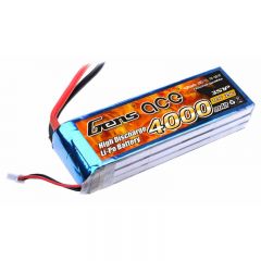 Gens ace 4000mAh 11.1V 25C 3S1P Lipo Battery Pack with XT60 connector