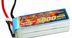 GENS ACE 5000mAh 60C 4S 14.8V RC LiPo Battery with xt90 connector